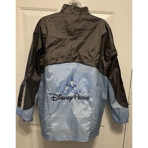 NWT Disney Parks Jacket Womens XS/Small Medium Blue Gray Windbreaker Packable‎